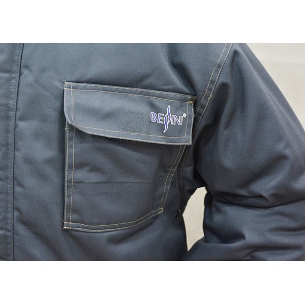 Full Size Outdoor Work Clothes With Waterproof Shell Fabric And Windbreak