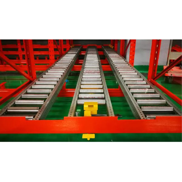 A57: Gravity Storage Racking Warehouse Gravity Pallet Rack Pallet Flow Rack