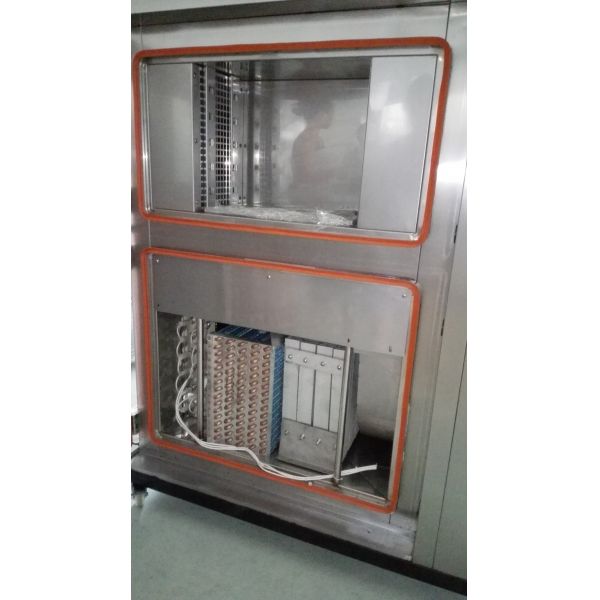 Large Color LCD Two Boxes Air - Cooled Hot and Cold Impact Environmental Chamber