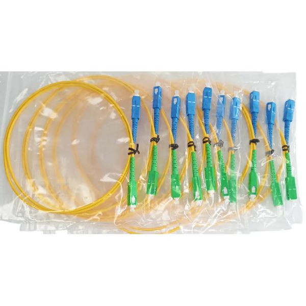 SC APC-SC UPC Fiber Optic Patch Cord Single Mode Simplex 3M 2.0mm LSZH