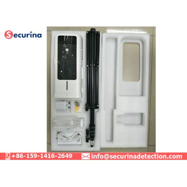 LED display Automatic Temperature Measure Induction Hand Sterilizer for Banks, Hotels, Schools