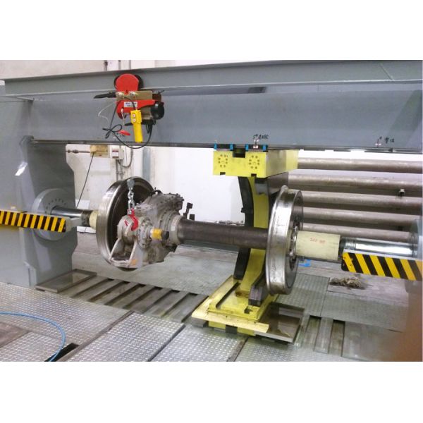 Automatic Railway Horizontal Wheel Press For Wheelset Pressing Out