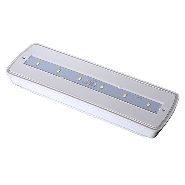 IP65 Bulkhead Plastic Waterproof Emergency Light 3 Hours Operation