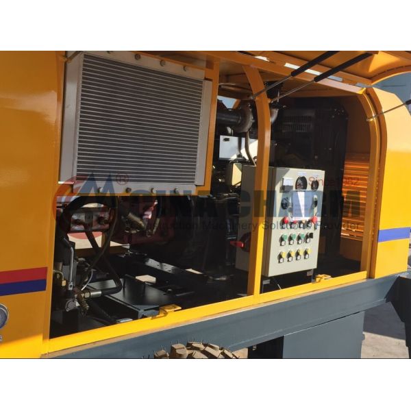 Electrical Type HBT40 Trailer Concrete Pump 40m3/H Construction Engineering