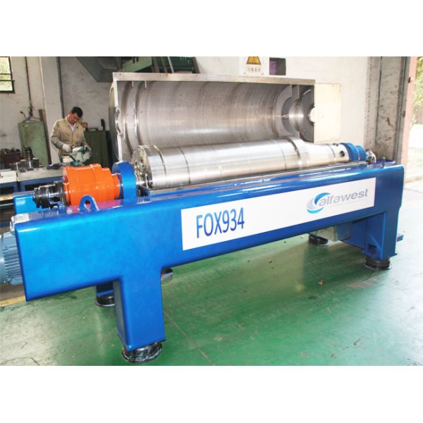 2 Phase Horizontal Decanter Centrifuges, Continuous Kaolin Industrial Decanter Centrifuge Machine