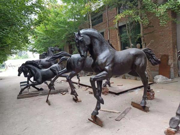 Buy Garden bronze horse sculptures brass horse statues,casting bronze animal statues, China sculpture supplier at wholesale prices