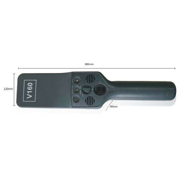 High Precision Hand Held Metal Detector 7.4V Lithium Battery 200g Weight