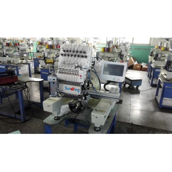 Single Head High Speed Embroidery Machine With Sequin And Cording Device