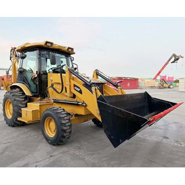 Backhoe Loader Caterpillar 420F Mini Wheel Loader Suitable for Various Applications
