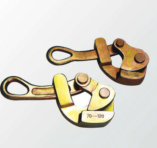 Transmission Line 25-50 MM2 Earth Wire Rope Clips 1 Ton Single Cam