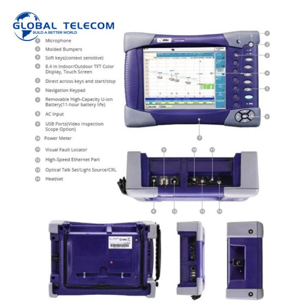 jdsu viavi OTDR Testing Machine , 50W MTS 6000 OTDR handheld