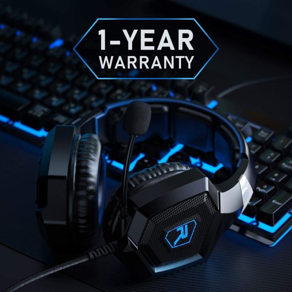 2.2kohm 100mA 117dB LED RGB Gaming HeadSet