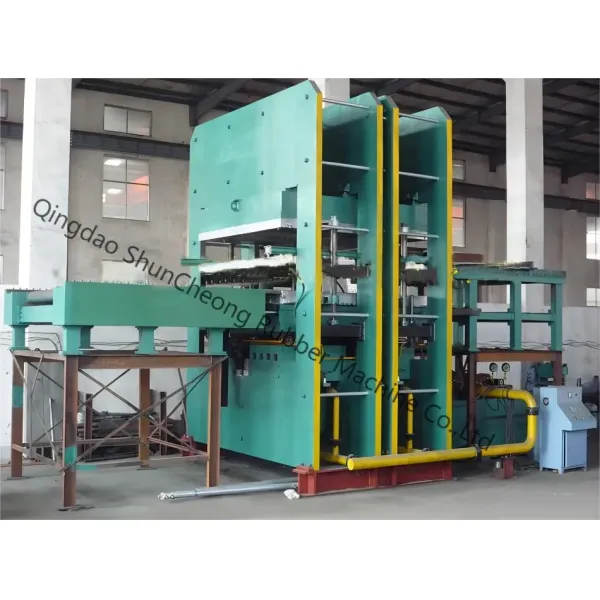 Rubber Car Mat Making Plant/Two-Way Sliding Mold Vulcanizing Press