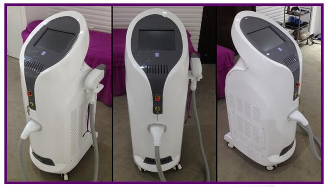 High Safety Diode Laser Hair Removal Machine 5 ~ 400ms Adjustable Pulse Width