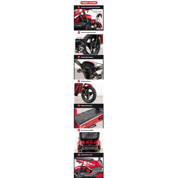 Introducing Integrated Battery Energy Saving Electric Scooter Cycle Foldable Electric Bike 20000w E-Bike Max Load 200kg