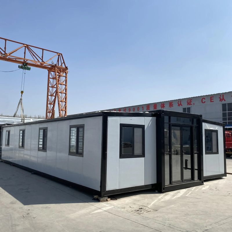 Flexible Assemble 20ft Fully Customized Expandable Modular Container House Waterproof Steel Frame Prefab House for Villa