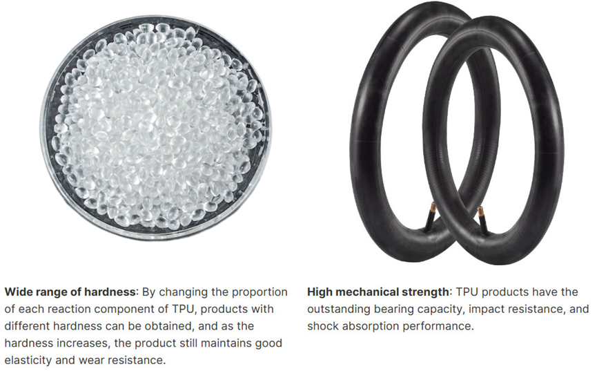 Clear, Customizable, Eco-Friendly Polyurethane TPU Pellets For Injection Molding