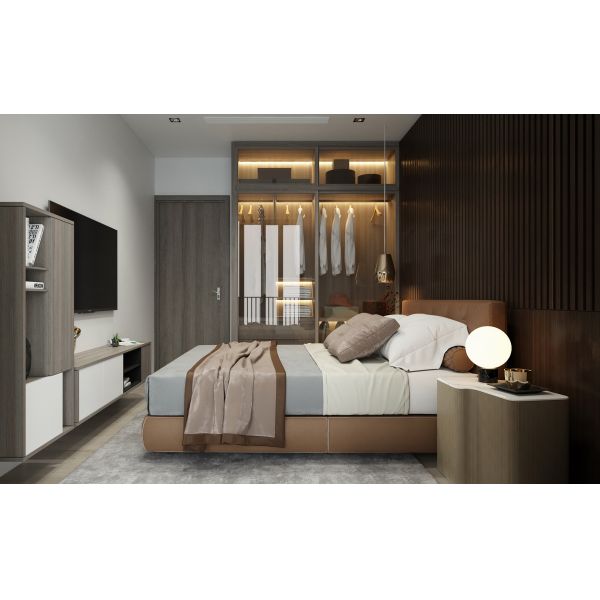 SGS Contemporary Sliding Wardrobe Modern Bedroom Wardrobe
