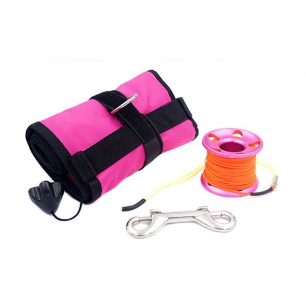 Antiwear Multicolor Diving Spin Spool , Lightweight Diving Line Wheel