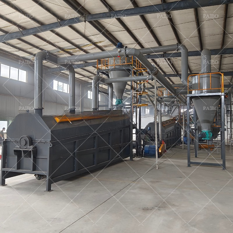 Full Automatic Soft Packages Battery Crushing and Sorting Equipment for Building Material Shops