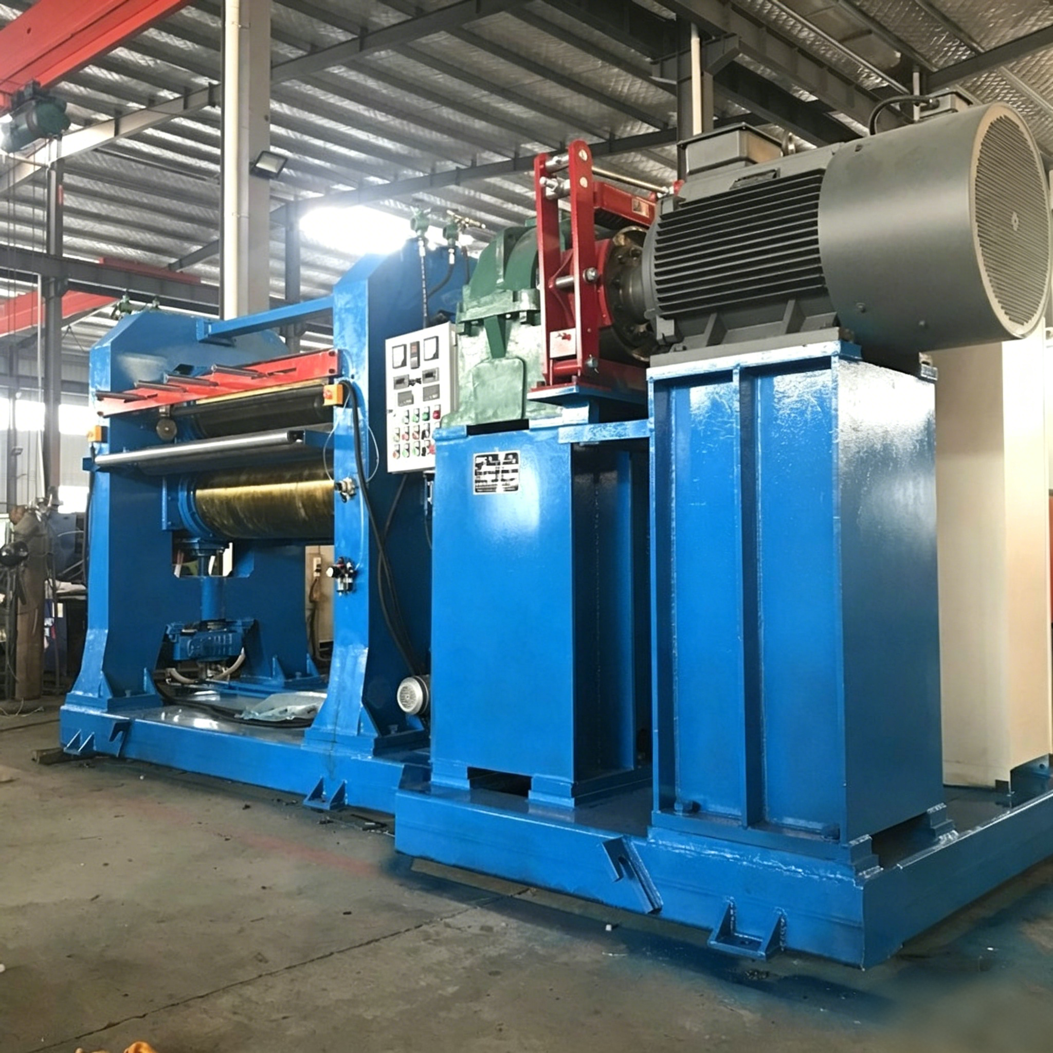 PLC Controlled Electric Heating Rubber Calender Machine with Customizable Design for Efficient Rubber Calendering