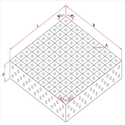 High Precision 3D D28 Flexible Welding Tables Cut Your Workshop Labor Costs