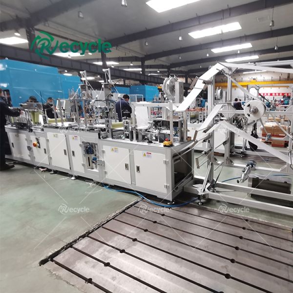 2022 New Model High Performance FFP2 Production Line N99 KN95 Ultrasonic N95 Face Mask Making Machine