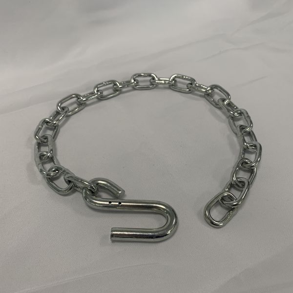 30 Cell Grade Trailer S Hook With Safety Latch Chain 3200lbs