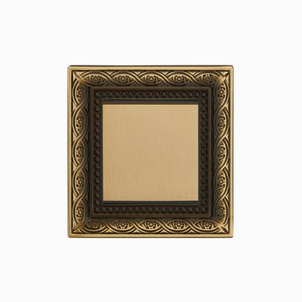 Amertop EU Brushed Brass Panel , 87mm Electrical Switch Socket