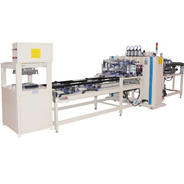 Full Automatic Wire Dropping Hopper , Mesh Welding Machine for Kitchen Wire Basket