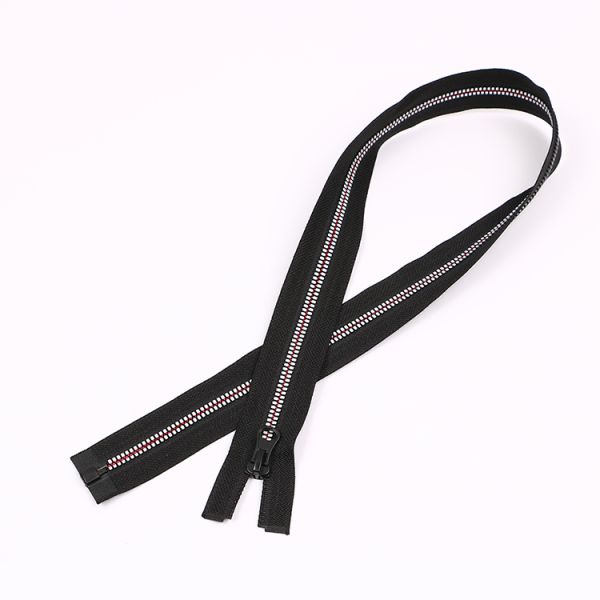 Zipper roll zipper plastic reversible zipper
