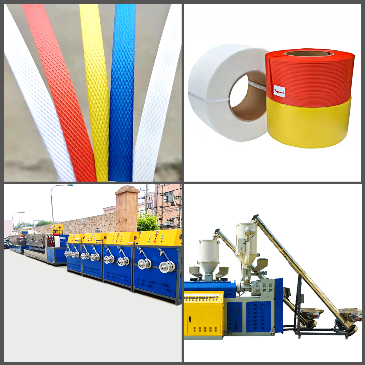 22mm Polyester PET Strap Making Machine Full Automatic High Speed