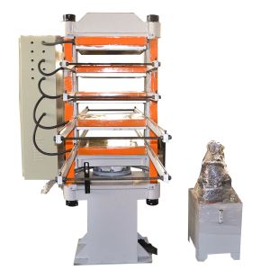 Automatic Rubber Tile Vulcanizing Press