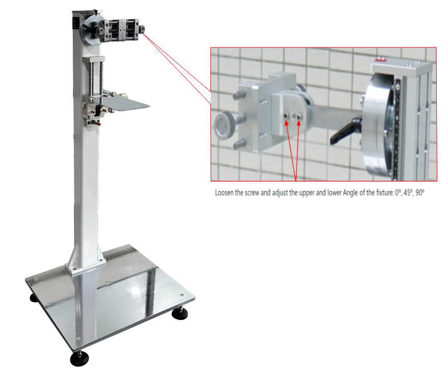Wire Abrupt Pull Tester With 1000g Standard Weights For Cable Industrial Wire Tension Kick Yank Testing