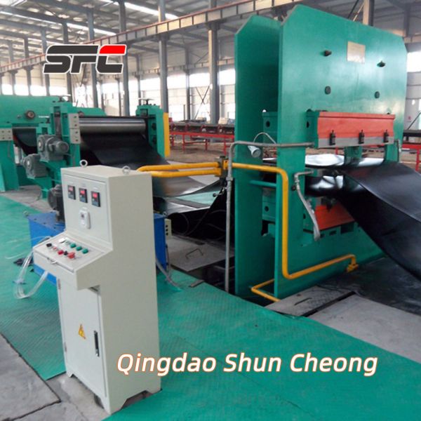 Cooling Time and Duration Coveyor Belt Rubber Vulcanizing Press Customization