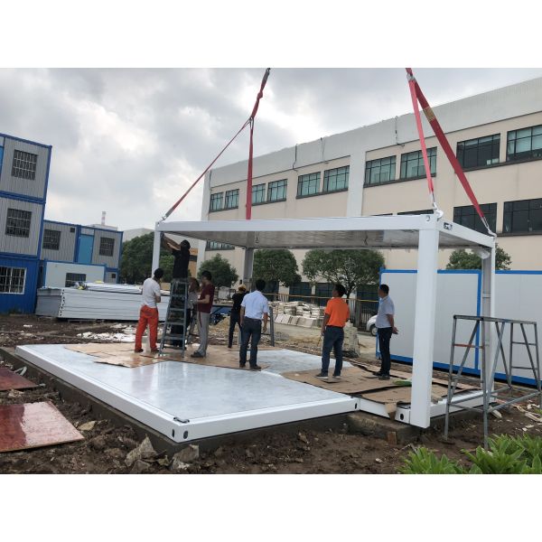 20FT Tiny Modular Dormitory Container Q235 Q355 Prefabricated Dormitory Unit