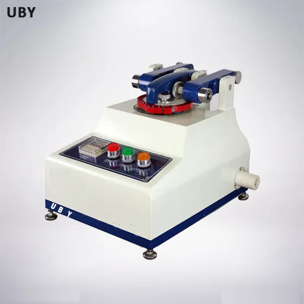 UP-1010 Taber Abrasion Tester for Rubber Leather Textile Plastic with DIN-53754 Standard Compliance