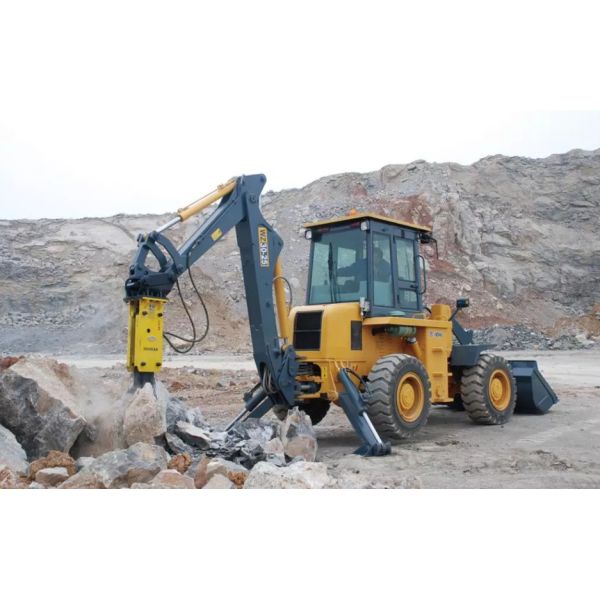 XCMG WZ30-25 backhoe loader hydraulic 1m3 bucket backhoe loader with CUMMINS engine