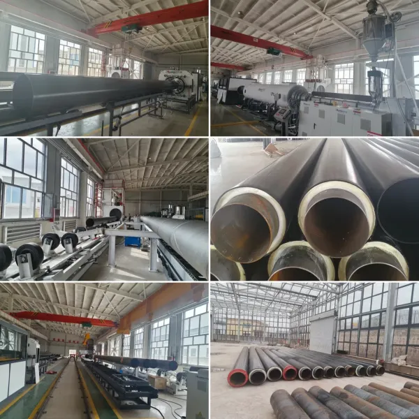 Plastic HDPE PE Polyethelene Jacket Casing Shell Pipe Production Line for Thermal Pre-Insulated Insulation Pipe