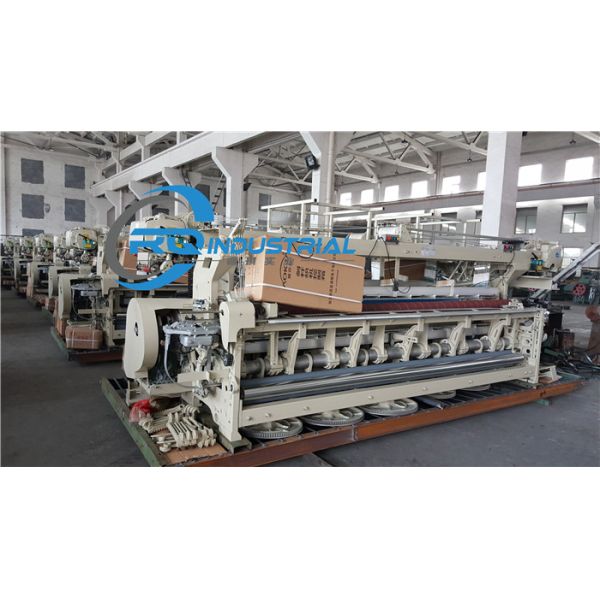 Industrial Dobby Rapier Loom Machine 280cm Reed Width For High Density Fabrics