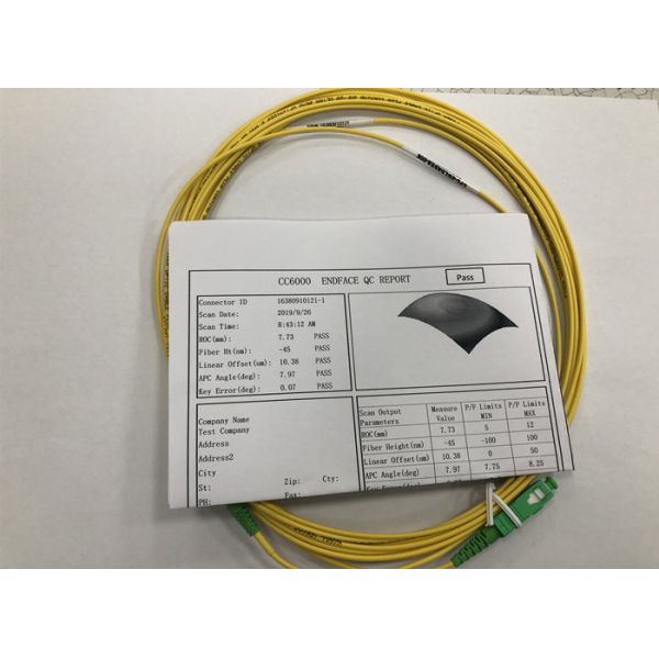 Multimode OM3 Pigtail 2mm SC Fiber Pigtail Connector