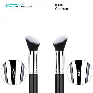 Quality Synthetic Hair Makeup Brush Angel Contour Copper Ferrule Face Brushes K106 for sale