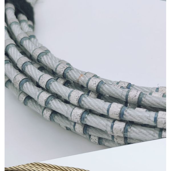 Customized 7.3mm Granite Multi Wire Rope Profiling Saw with Diamond Wire Cutting Tool