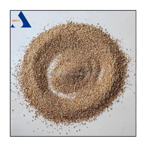Light Density Silver Expanded Vermiculite for Fireproofing Door Core