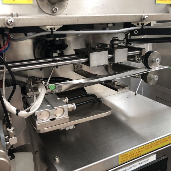 High Speed 3/4 Sides Seal Tea Bag Equipment , Automatic Tea Bag Packaging Machine