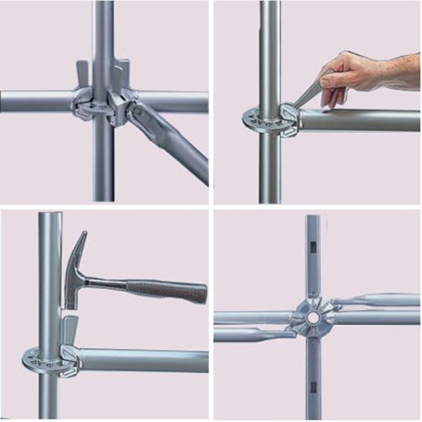 Ringlock Scaffolding Construction Building Scaffold Material Ring Lock Echafaudage Galvanized System