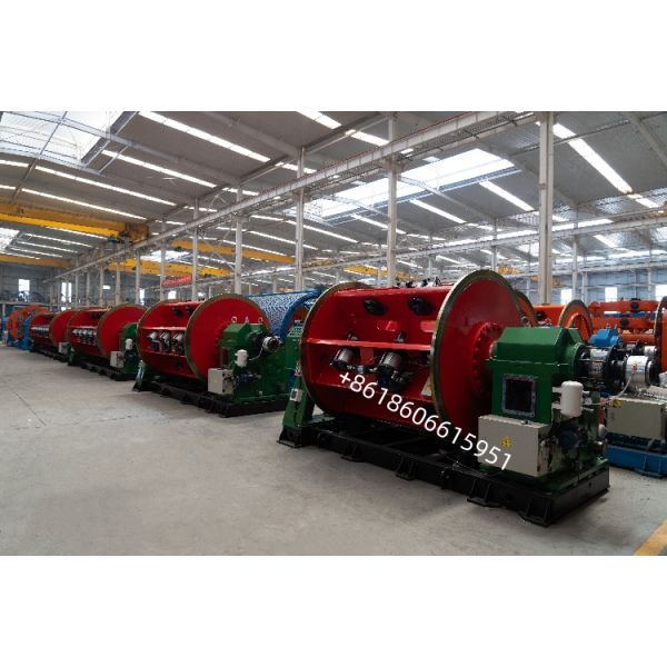 630mm Centralized Listing-Rigid Stranding Machine Long Length And Section Bare Aluminum and copper