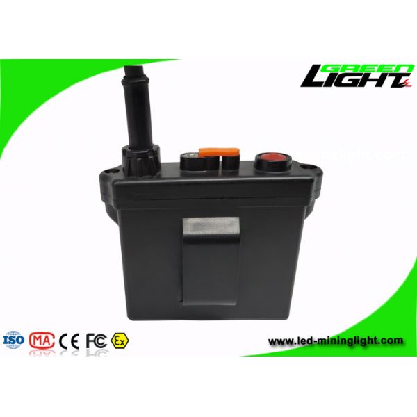 Multi Functional Coal Mining Lights Cap Lamp 50000Lux 11.2Ah Li - Ion Battery Pack
