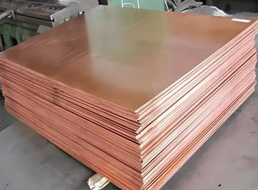 6mm Decorative Copper Sheets Industrial Applications Bending Cutting Included