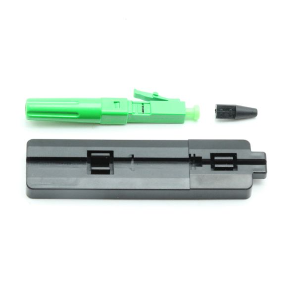 3.0mm Simplex LC APC Fast Connector Field Assembly Optical Connector